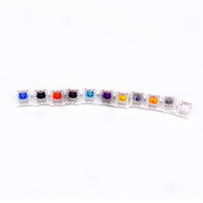 OUTEMU Mechanical Switch SMD RGB BLUE RED BROWN BLACK TEAL PURPLE Keyboard Mute Silent Anti Dust