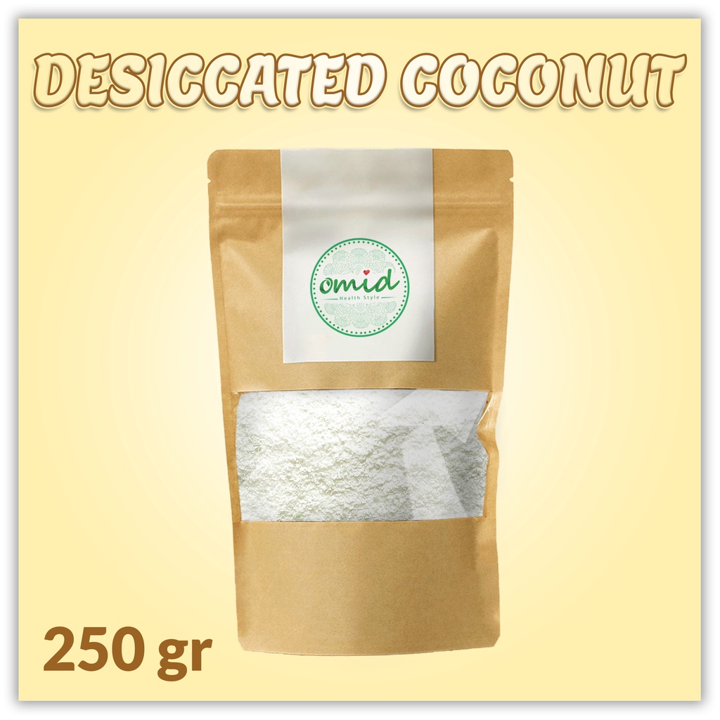 

250 gr - Desiccated Coconut | Tepung Kelapa / Kelapa Parut Kering