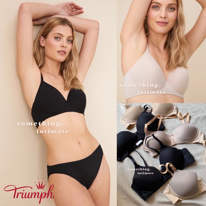SALE - Triumph / Justice Wirefree Shape Define Comfort Bra /  Bh Wireless Tanpa Kawat Sisa Export Bh