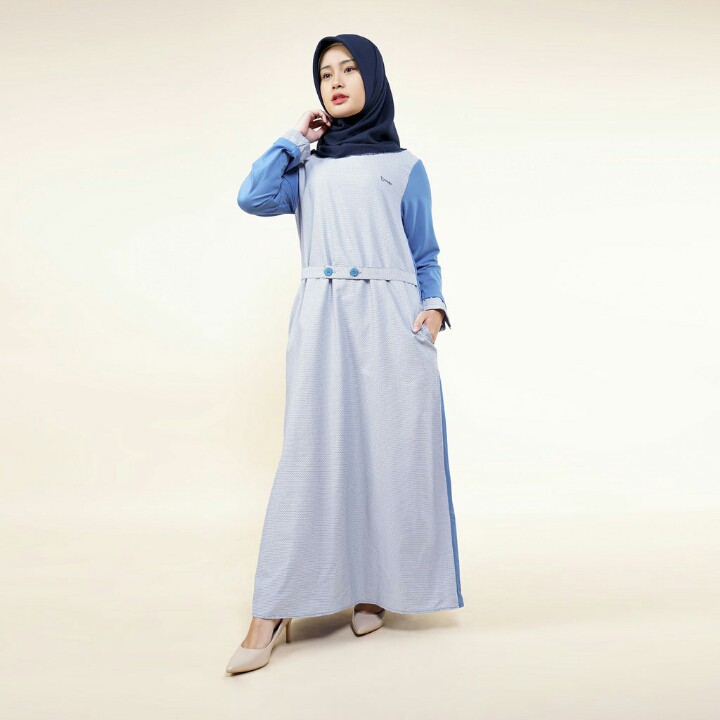 gos CRESSIDA GAMIS WANITA Baju Muslim Cewek - Egrk.B02740