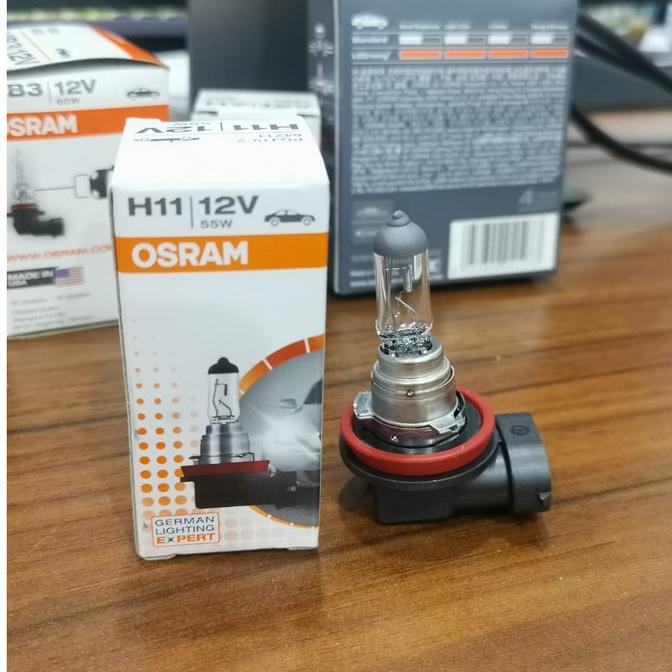 OSRAM H11 ORIGINAL BOHLAM HALOGEN FOGLAMP HEADLAMP ORIGINAL OSRAM 55 W