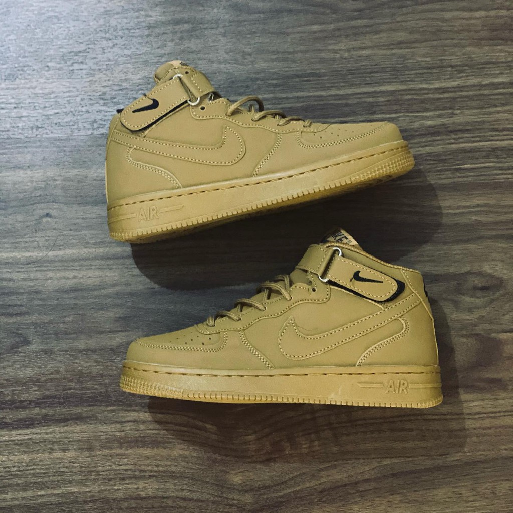NIKE AIR FORCE 1 BROWN MID