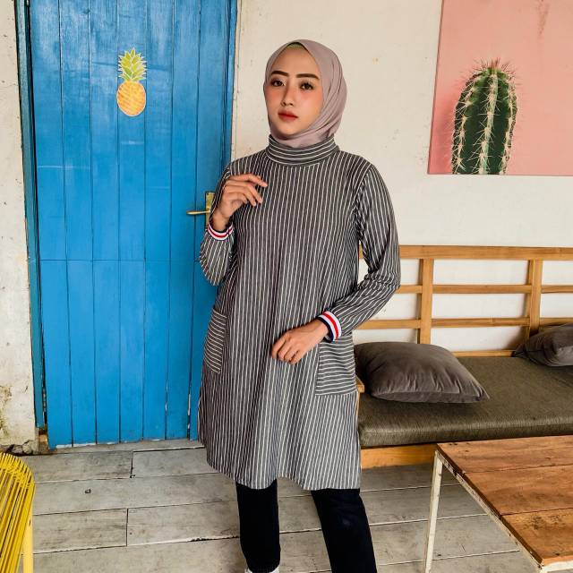 Olala Tunik / Fashion Muslim / Baju Tunik / Tunik Korea