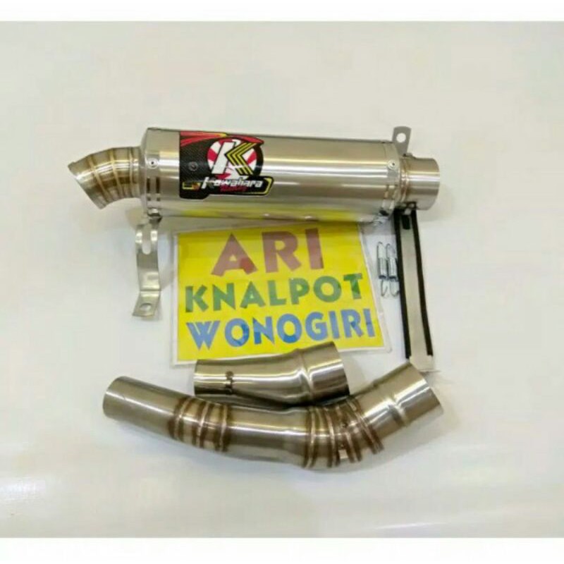 knalpot racing Kawahara Silincer only dan slip on ninja 4 tak R25 CBR 250R