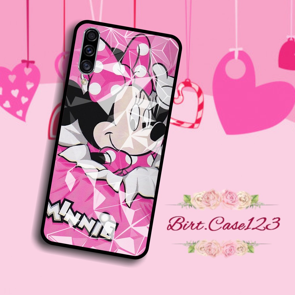 softcase diamond gambar MINNIE MOUSE Oppo A3s A1k A5 A9 2020 A7 F9 A5s A31 A52 A92 A37 A53 A83 BC616