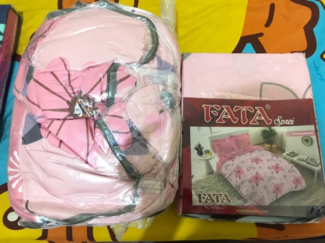 Bedcover Set King Fata Honeymoon 180x200 Cm
