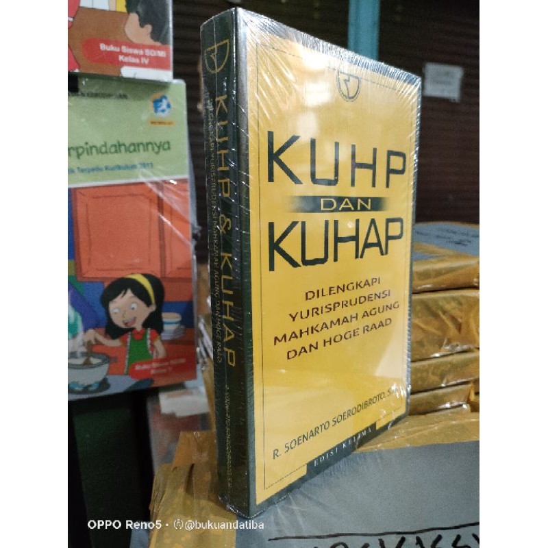 KUHP dan KUHAP Di Lengkapi Yurisprudensi MA – Soenarto Soerodibroto-4
