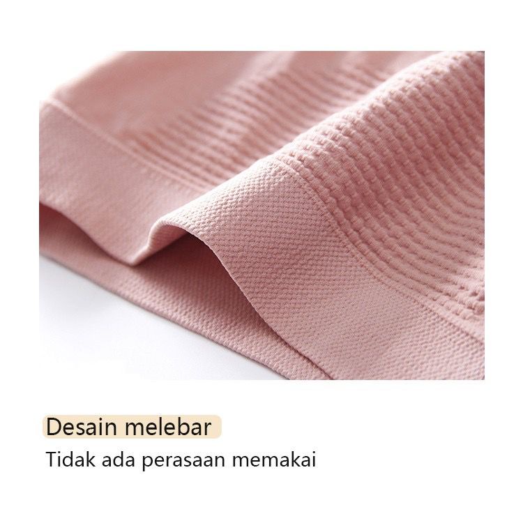 [ LINGERIE MASTER ] - (C-15) Celana Dalam Wanita Honeycomb Antibacterial Pure Cotton Middle Waist-7