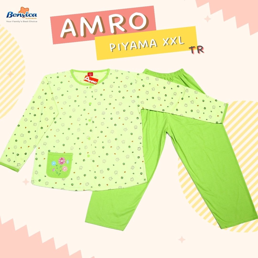 BAJU TIDUR PIYAMA XXL TR AMR - B