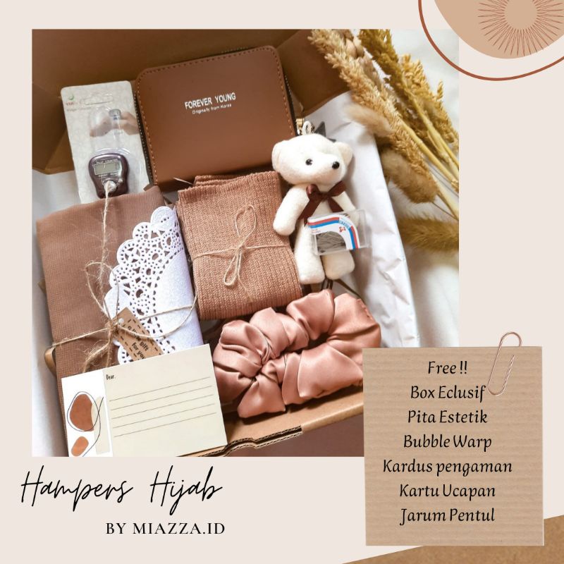 

Murmer Hampers Hijab Kado Ultah/Wisuda/Gift Box/Hampers Lebaran/Wedding/Engagement Termurah