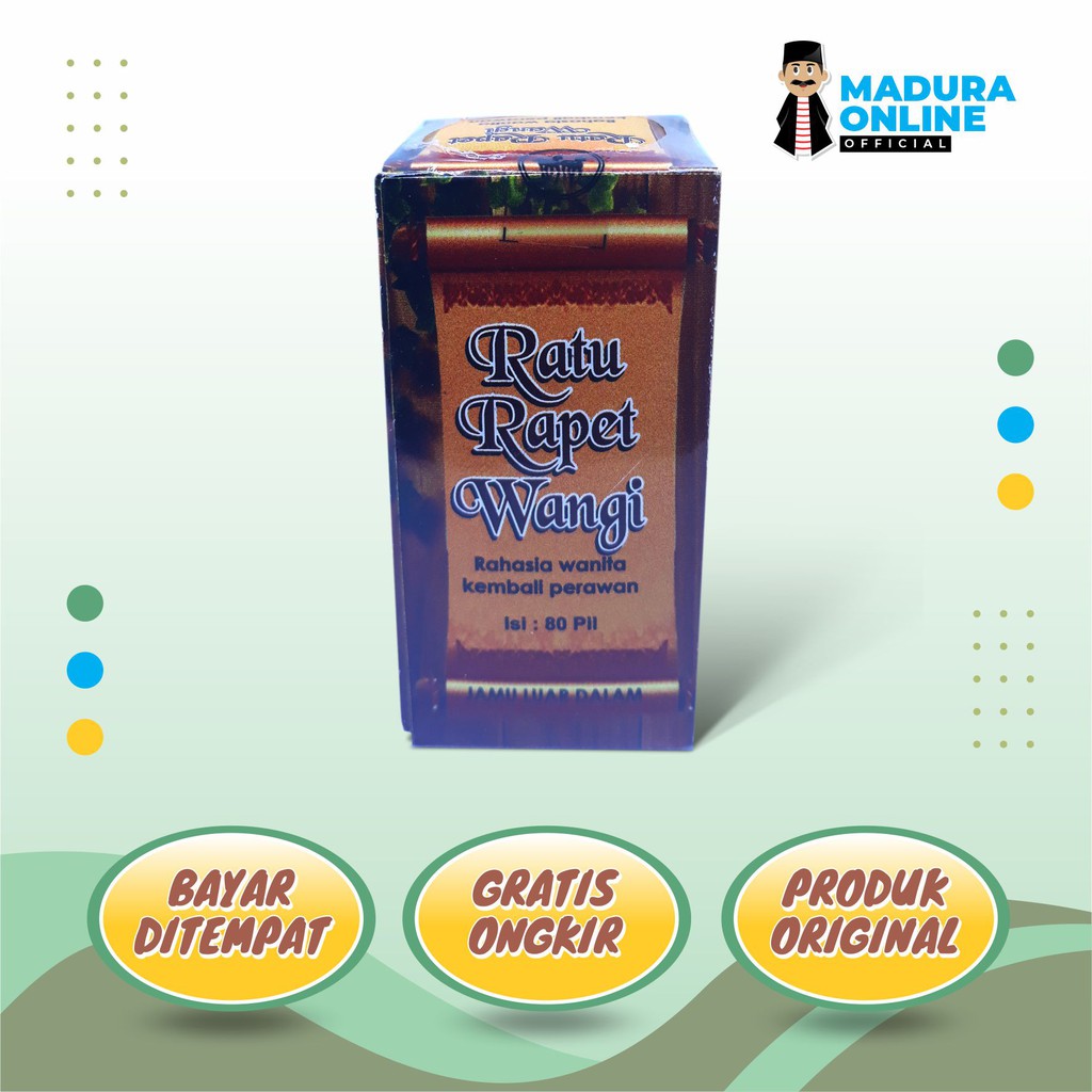 Jamu Ratu rapet wangi jamu original madura asli mujarrab pil virgin asli (Bayar di tempat)
