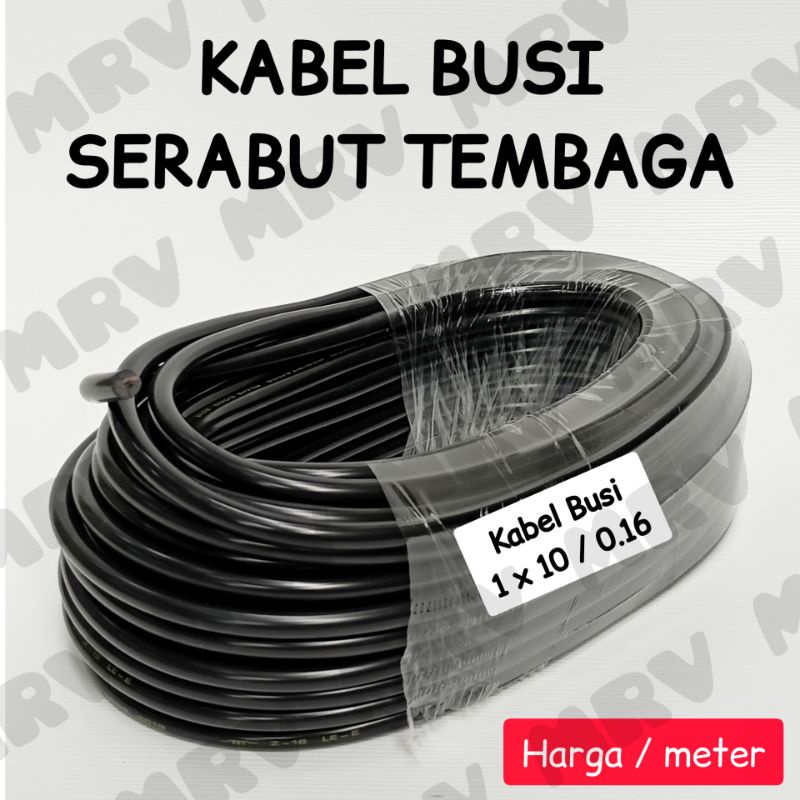 Kabel Busi Mobil Meteran Serat Tembaga
