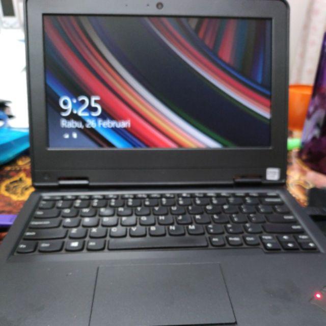 OBRAL CUCI GUDANG NOTEBOOK Lenovo ThinkPad 11E RAM 4GB SSD