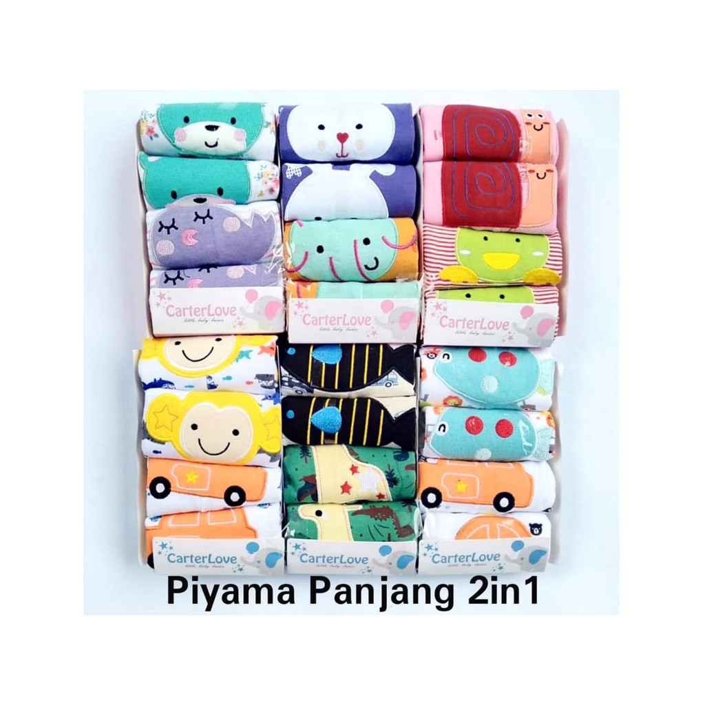 Piyama Panjang Bayi 2in1 CarterLove