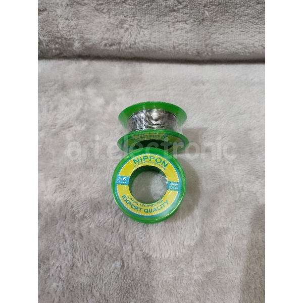 Timah Solder Nippon 10 Meter Diameter 0.8mm