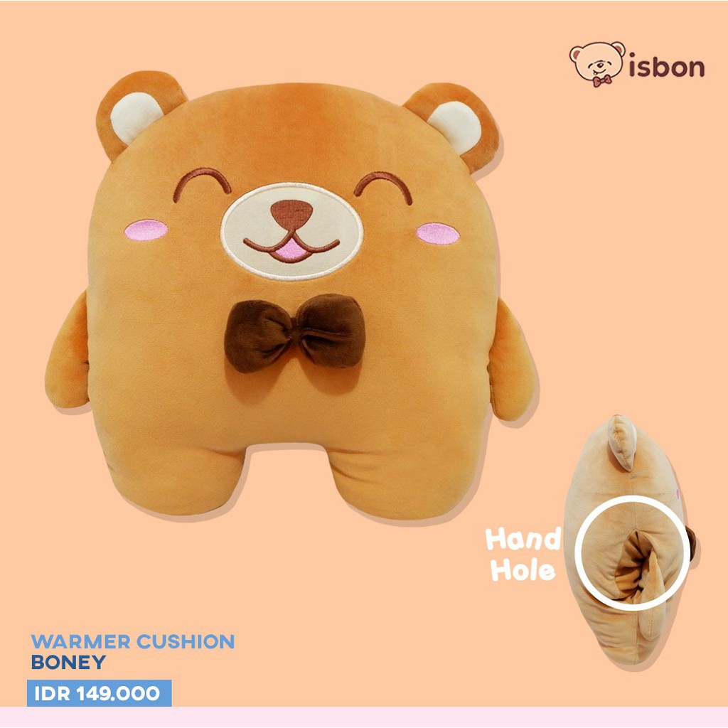 Boneka penghangat tangan warmer cushion untuk cuaca dingin-istana boneka