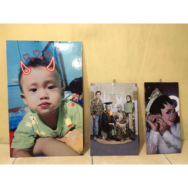 CETAK FOTO PAPAN MDF ,FOTO PERNIKAHAN ,WISUDA, ULANG TAHUN, KELUARGA ,DLL