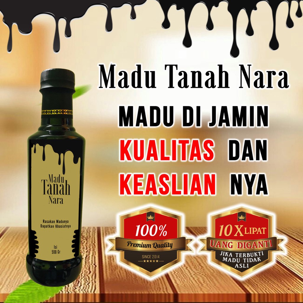 Madu Hitam Madu Pahit Madu Hitam Pahit Asli Madu Tanah Nara Ori