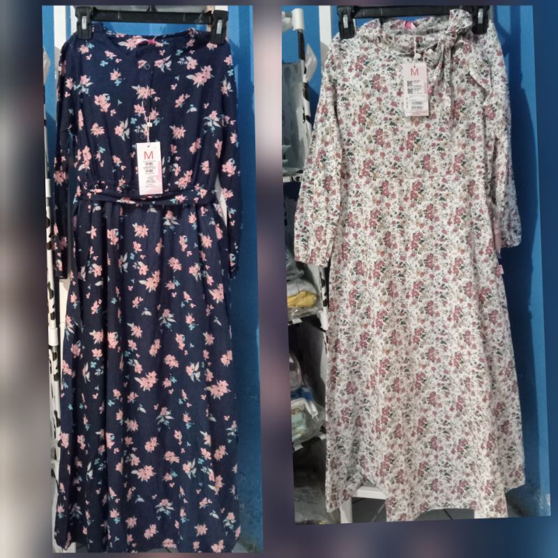 Gamis anak perempuan exit girls free jilbab dan ikat pinggang