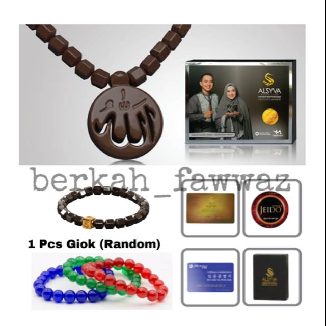 Kalung alsyva black jade