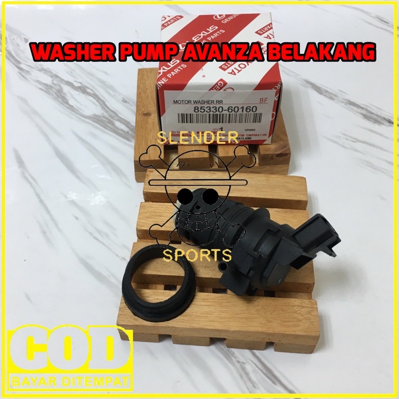 WASHER PUMP BELAKANG AVANZA XENIA - MOTOR WASHER WIPER AVANZA REAR