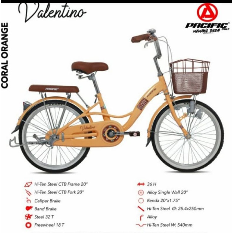 sepeda CTB pacific Valentino 20 inc