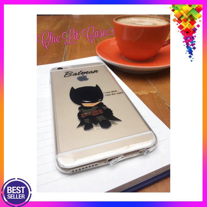 case casing iphone 6 6s 7 plus + marvel superheroes spiderman keren