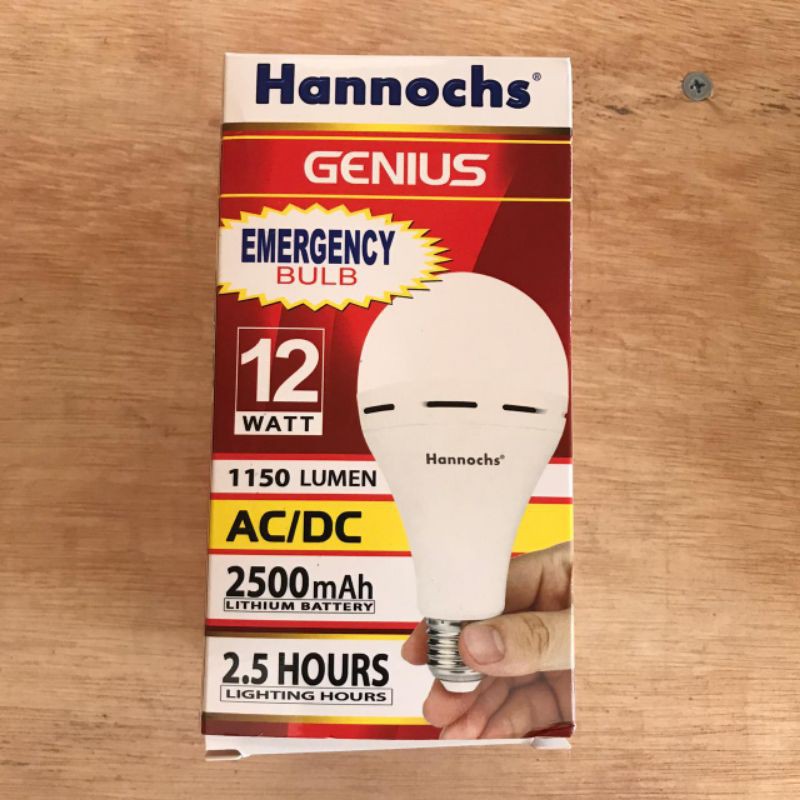 Lampu Emergency Hannochs 12 Watt