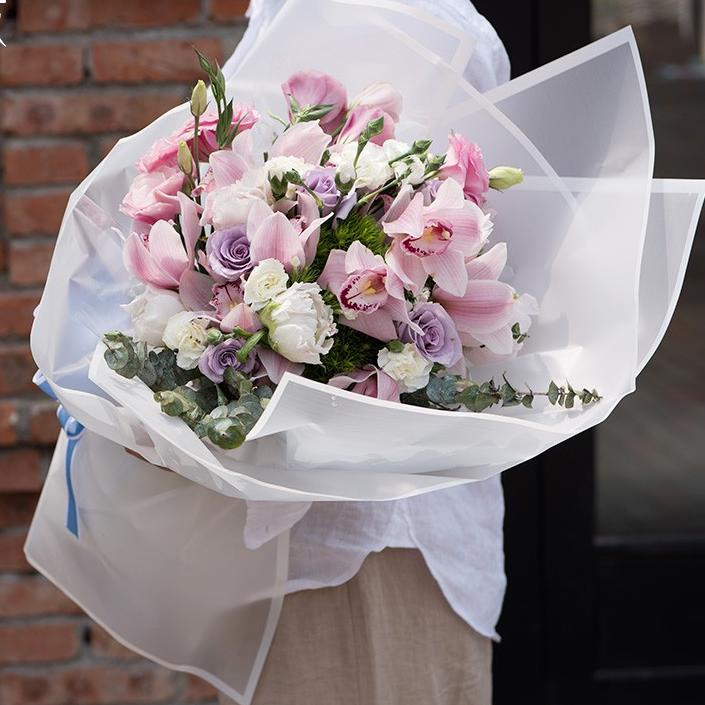 

⅍ KERTAS BUNGA (1 PACK = 20 LBR) WM BINGKAI/FLOWER WRAP/PEMBUNGKUS KERTAS WATERPROOF ☼