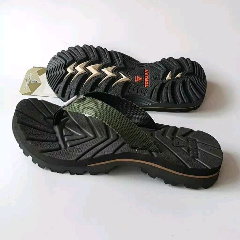 Paket Usaha Sandal Jepit Triglav Original Berbagai Motip Size 33-43 Isi 20 pasang