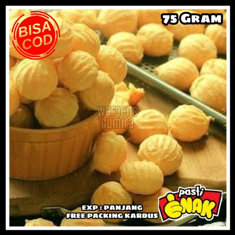 

Kue Sus Keju Soes Kering Kiloan Snack kiloan Murah Cemilan Makanan Ringan Jajanan Jadul 75 Gram