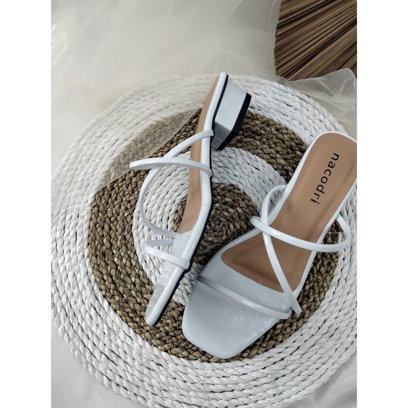 NACODRI - FREYA sandal tali wanita heels 3cm