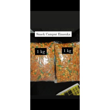 Snack Campur Enasuka/kacang campur/kemasan 1 kg