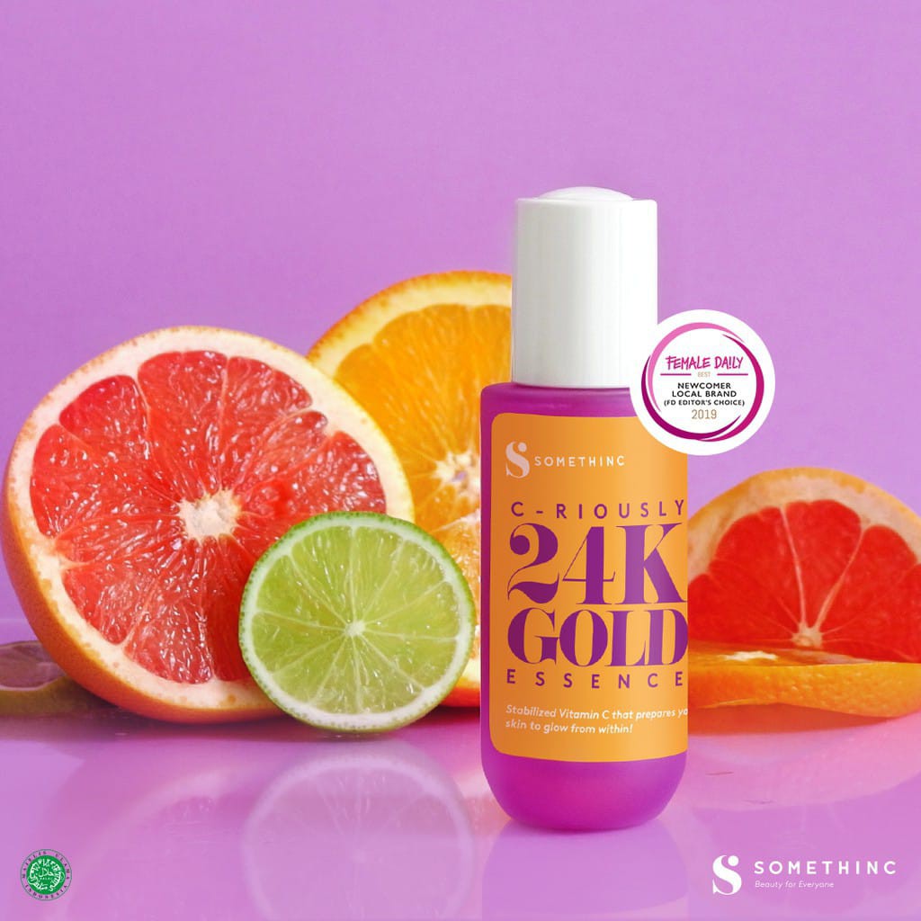 SOMETHINC CRIOUSLY 24K GOLD Essence (40ml) ~ ORIGINAL 100%