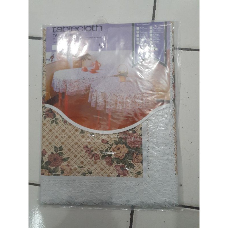 Taplak Meja Makan 4 - 6 Kursi