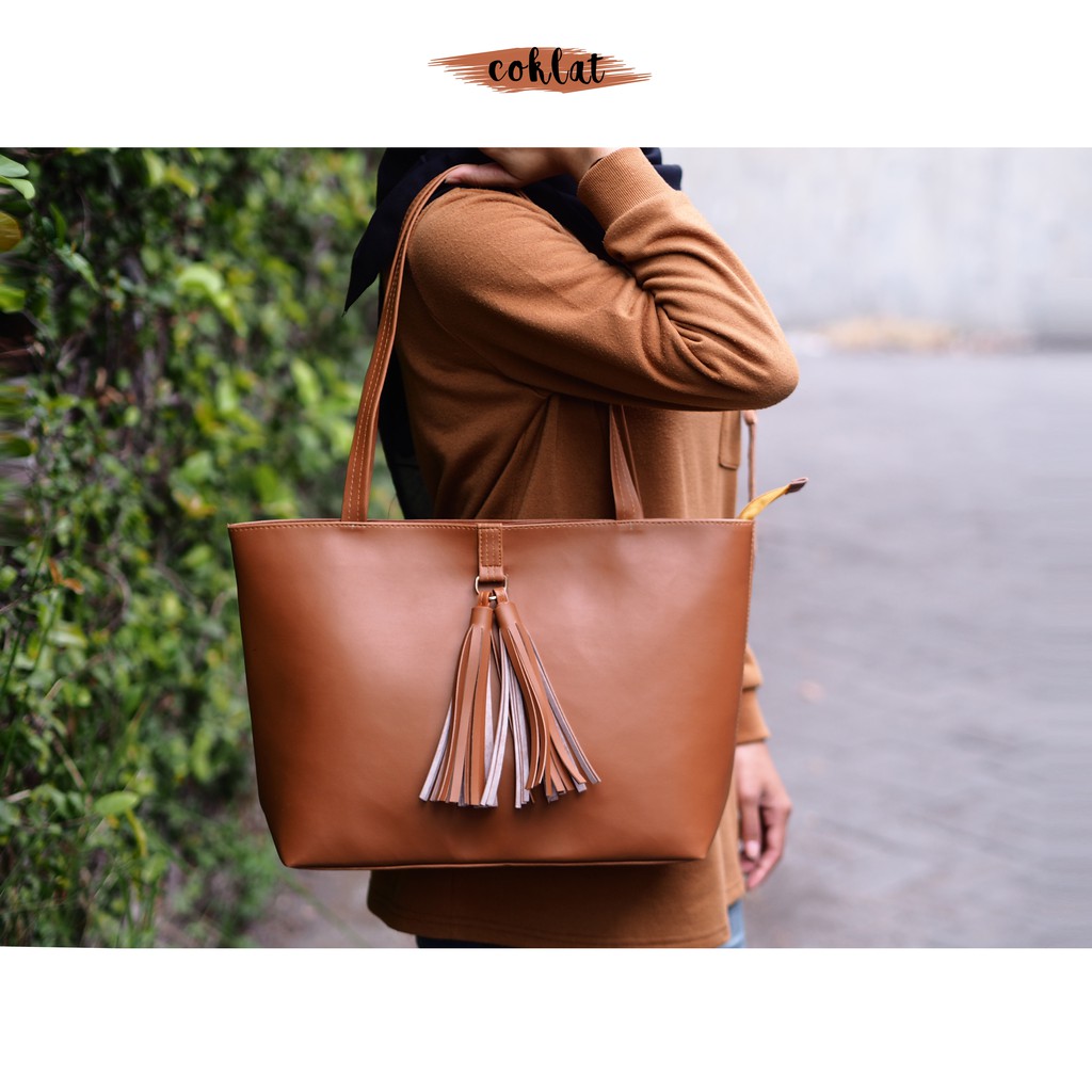 Totebag wanita - Candy Double Kuncir