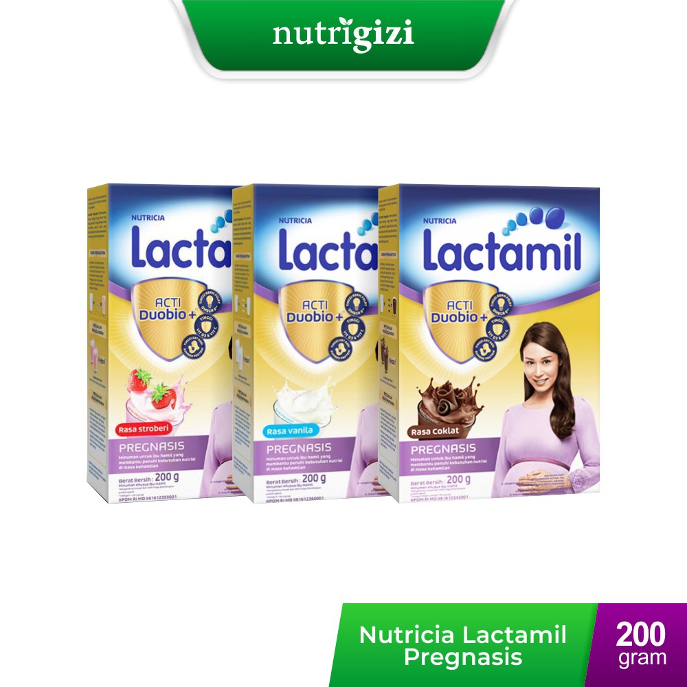 Nutrigizi | Nutricia Lactamil Pregnasis Susu Nutrisi Ibu Hamil Menyusui 200 gram