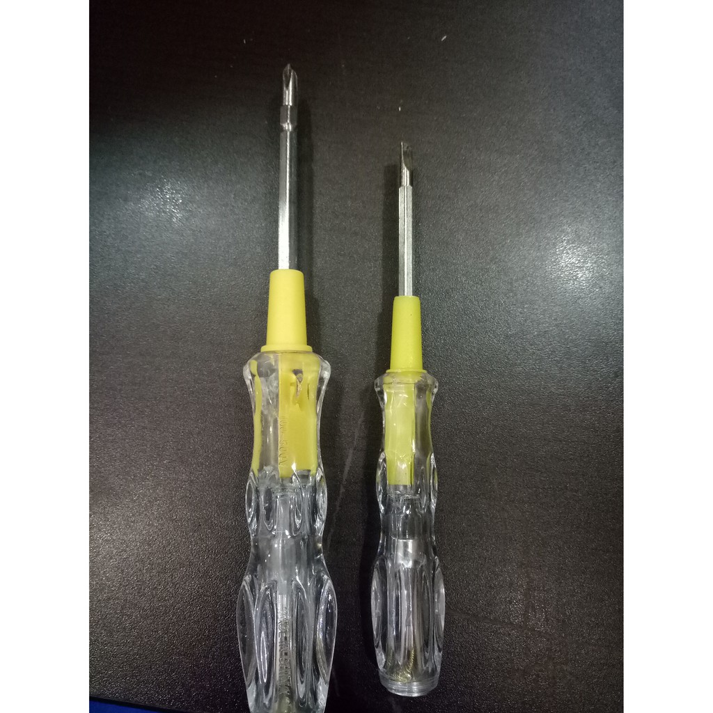 OBENG TESPEN BOLAK BALIK KECIL / OBENG PLUS MIN / OBENG LISTRIK