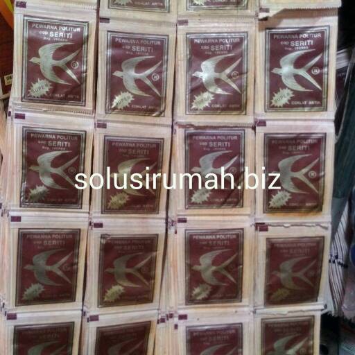 PEWARNA POLITUR SACHET 1pcs WARNA PILIH YA plitur sriti seriti pelitur kayu plitur