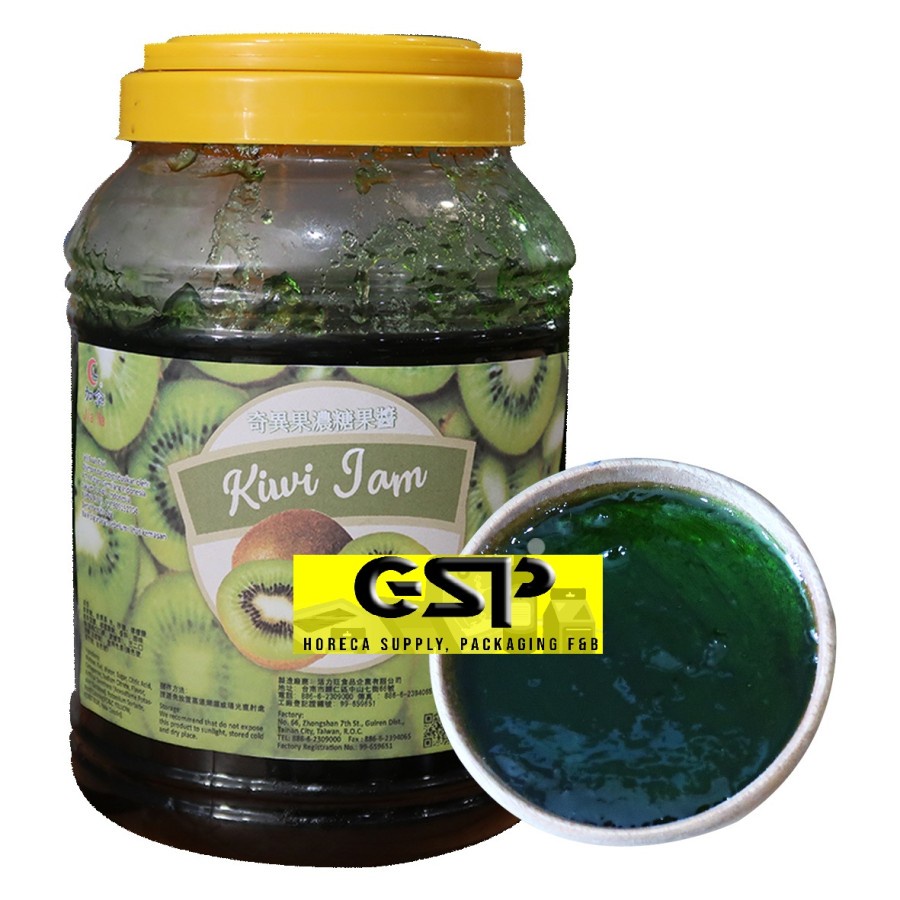 

Pulp Jam Kiwi Selai Filling Kiwie Buah Asli Impor Taiwan