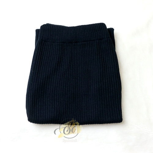 [✅COD] STANDAR & BIG SIZE ROK SPAN RAJUT - ROK PREMIUM RAJUT - SPAN ROK - ROK WANITA RAJUT OVERSIZE-NAVY