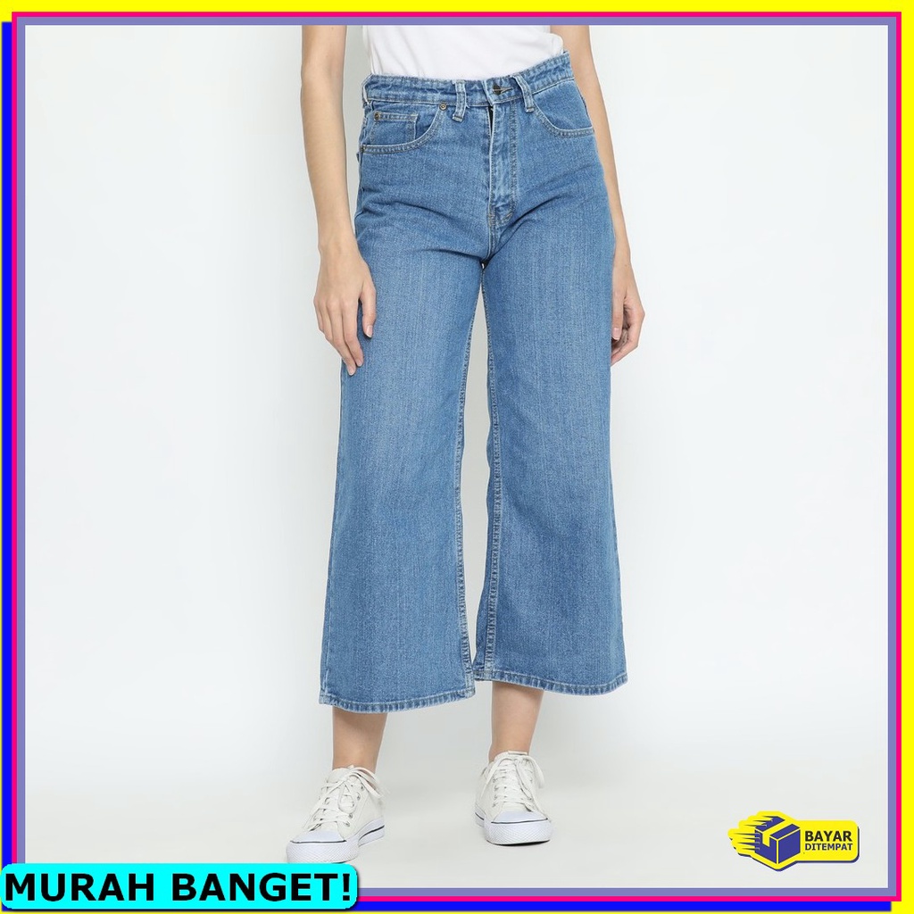 Celana Jeans Wanita Jins Cewek Skinny Terbaru Kekinian Jens Levis DJ716 Esrocte Celana Kulot High W