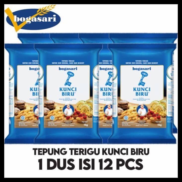 

TERBARUU!! Tepung terigu | kunci biru | dus 12 pcs TERLARIS