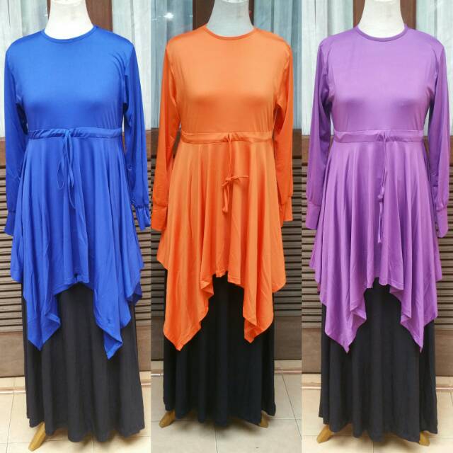 Baju Atasan Wanita Muslim Jumbo Merk Delima