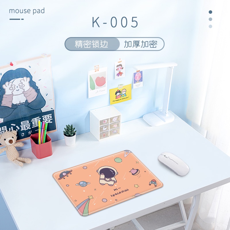 Mouse Pad Tebal Anti slip Motif Kartun Untuk Meja Komputer