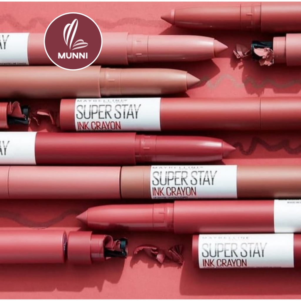 Maybelline Superstay Ink Crayon Matte Lipstick