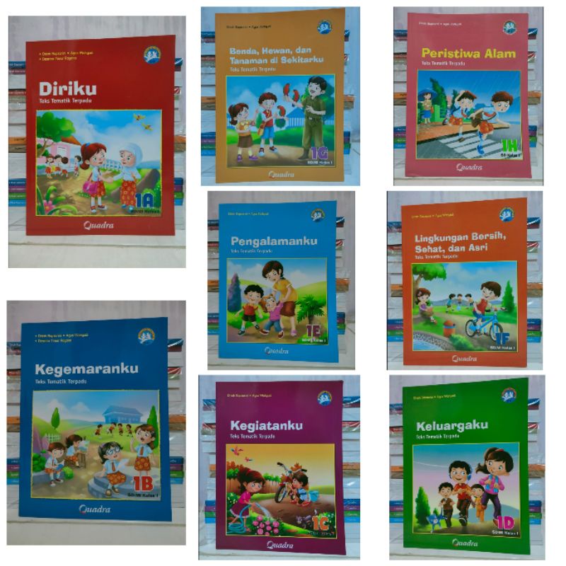 Buku Teks Tematik Terpadu 1A 1B 1C 1D 1E 1F 1G 1H Revisi Quadra