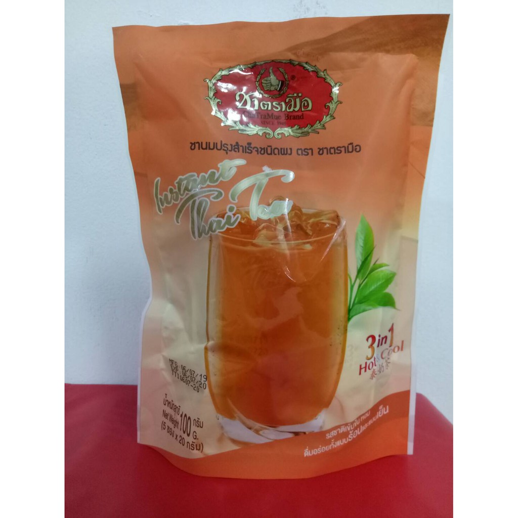 

Thai tea, thai original milk tea, teh susu 3 in 1, teh susu thailand