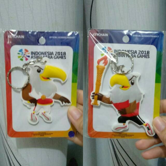 Gantungan Kunci Souvenir Asian Para Games Original