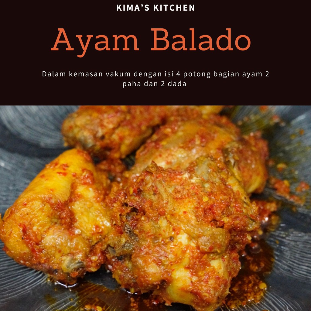 

[Frozen Food] Ayam Balado 200gr